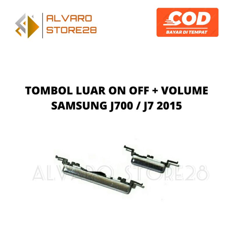 Tombol Luar Samsung J700 / J7 2015 On Off + Volume Original