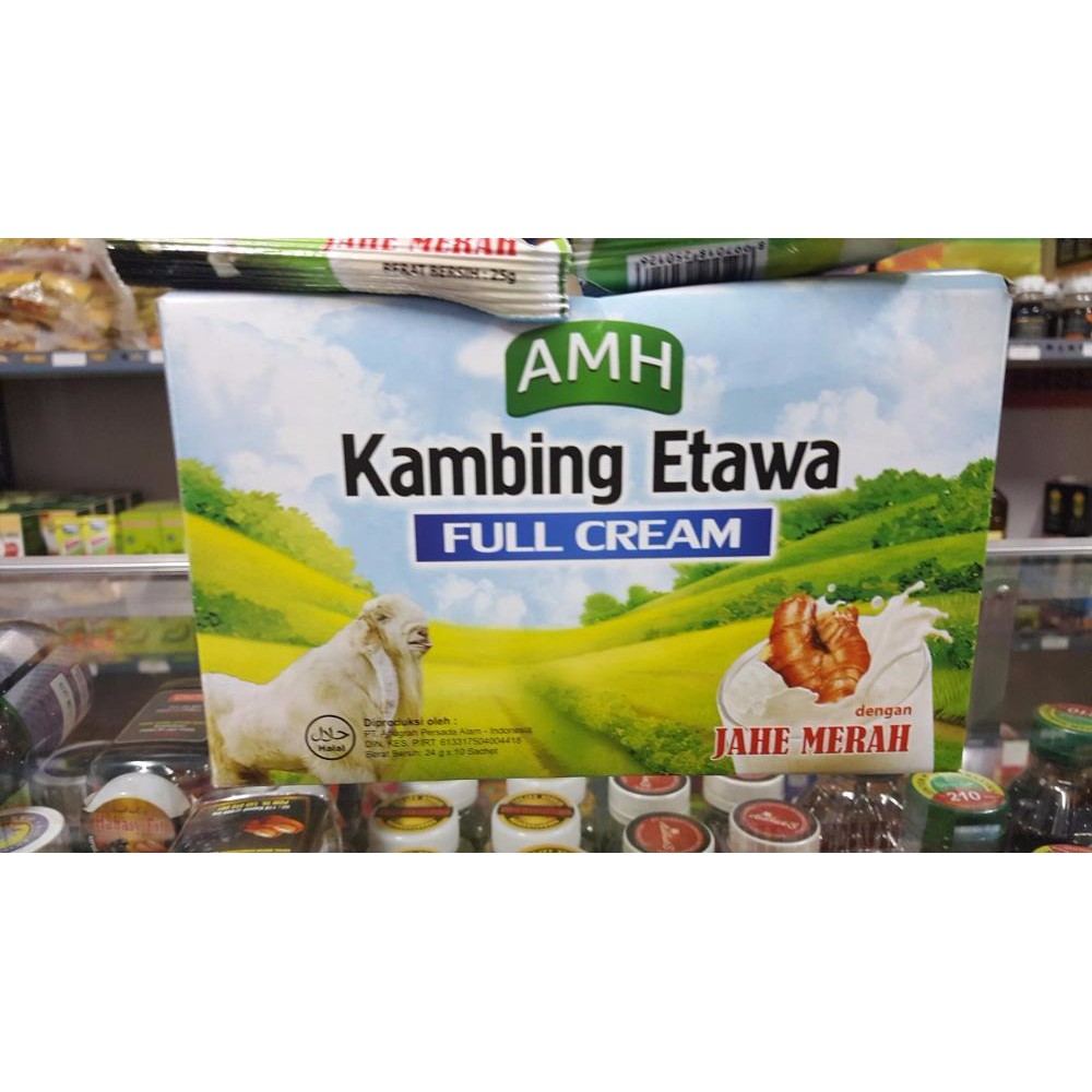 

SUSU AMH Original Susu Kambing Etawa Full Cream Plus Jahe Merah N49