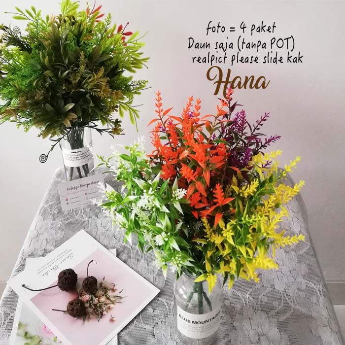 Daun rumput artificial/rumput plastik / rumput plastik