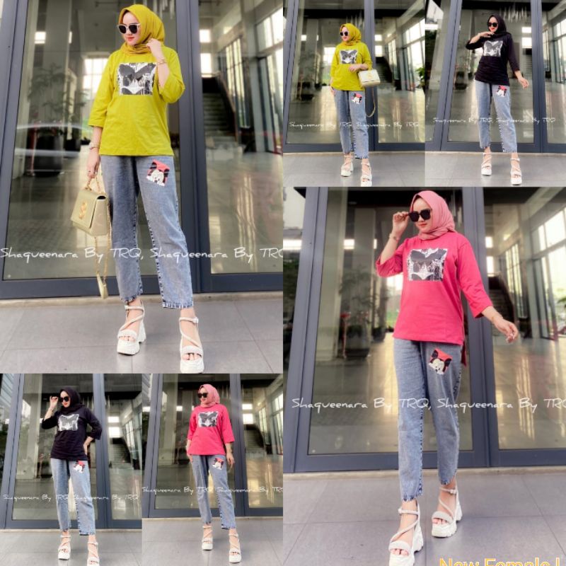 SHAQUEENARA ONE SET JEANS