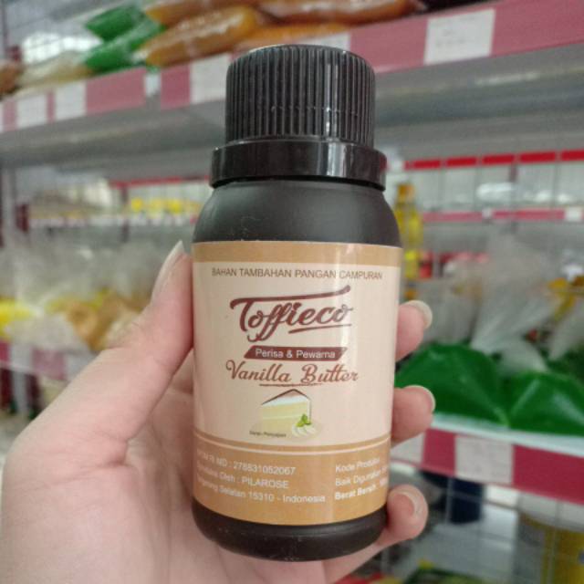 

Toffieco vanilla butter 100gr
