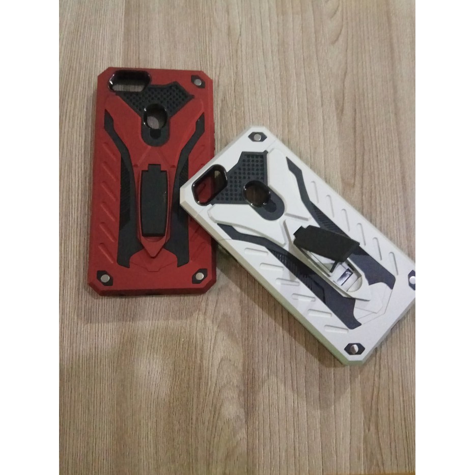 IRON MAN CASE OPPO F5 CASE ROBOT STAND OPPO F5 ROBOT CASE OPPO F5