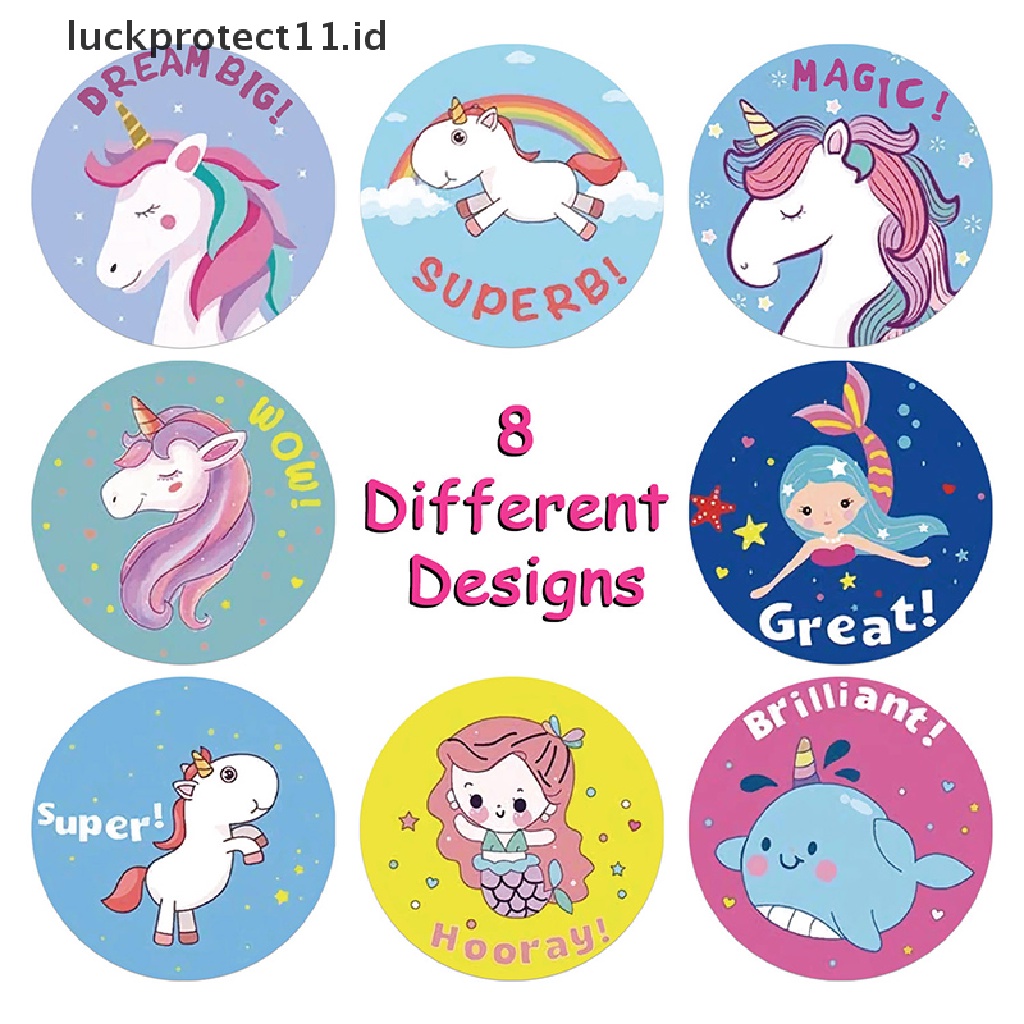 //HG&amp;ID// 500pcs/roll Cute Animals Seal Labels Sticker for Kids Box Decor 1 inch Stickers .