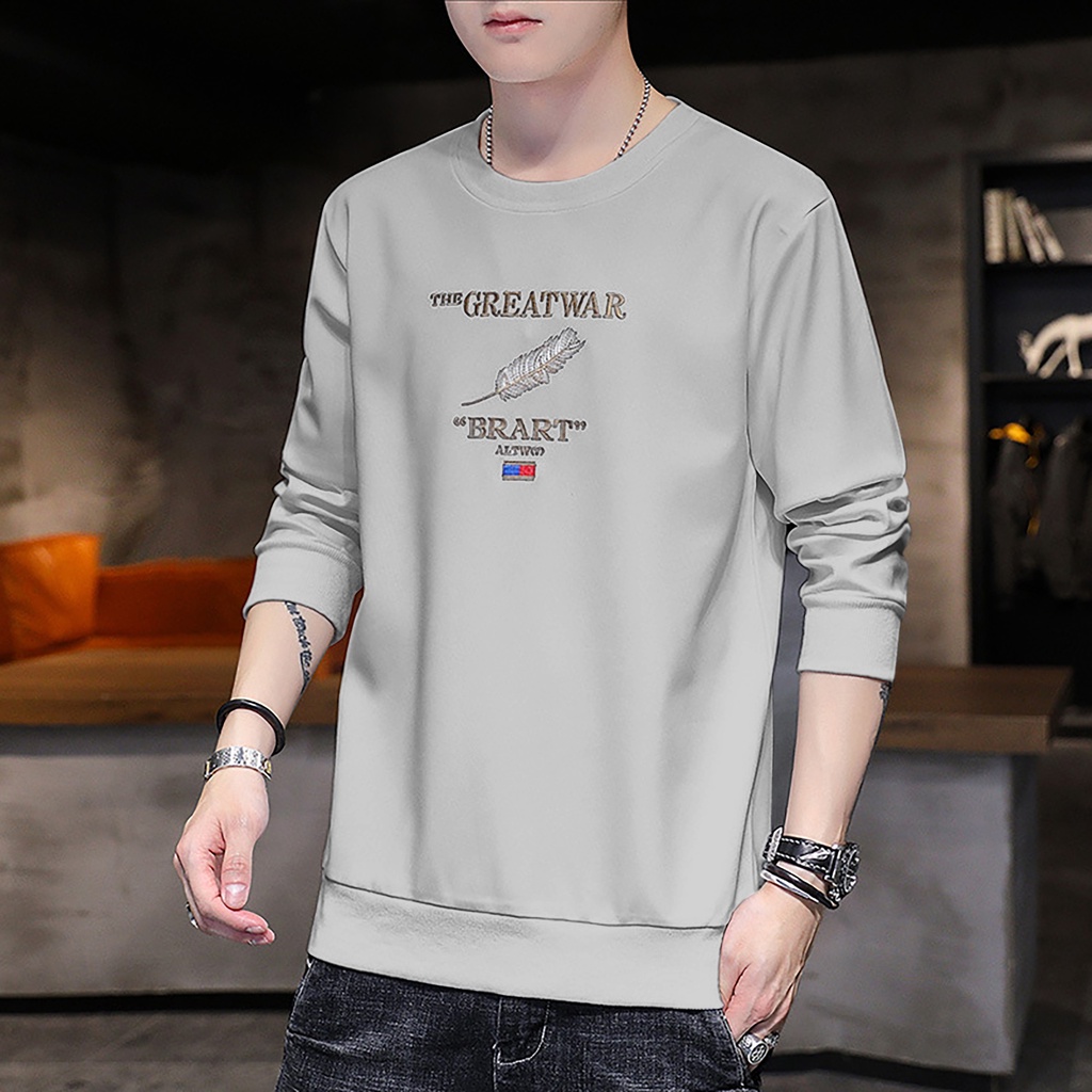 Kaos Pria Lengan Panjang Greatwar Baju Distro Pria Atasan Pria Lengan Panjang