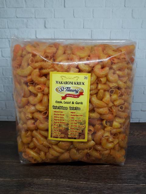 

ady78 MAKARONI KRIUK 1 KG / MAKARONI SI TILEUNG/MAKANAN RINGAN