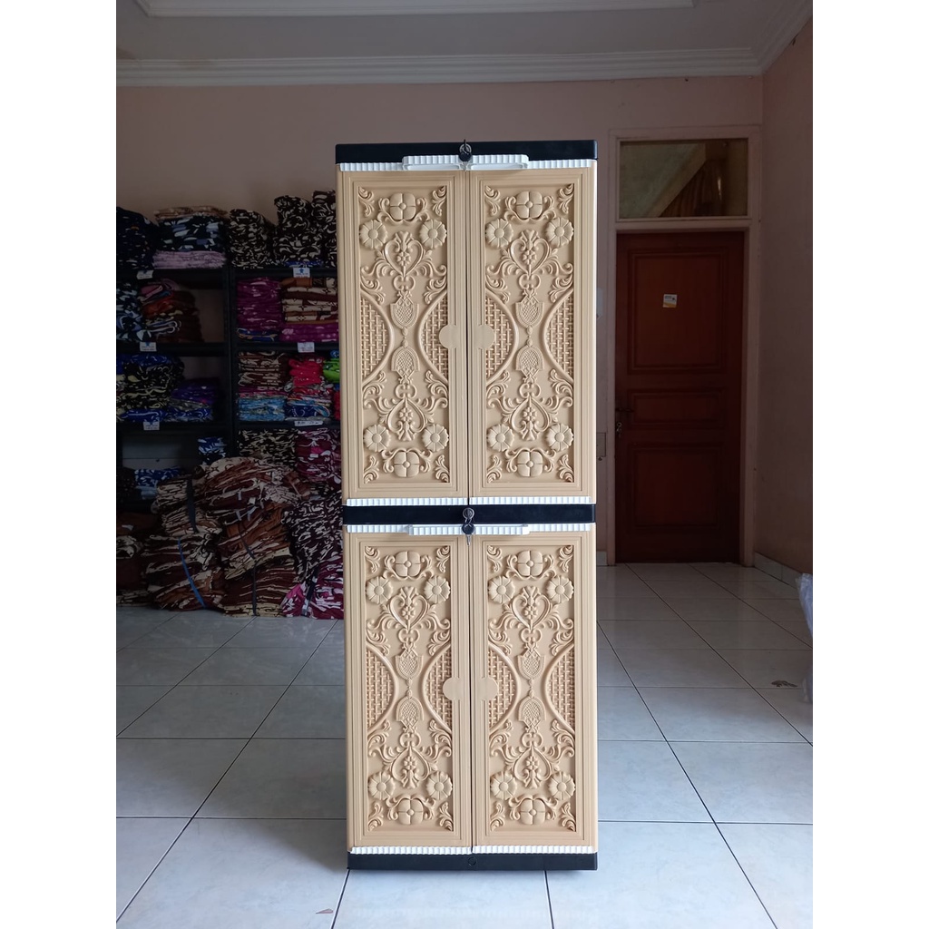 LEMARI PLASTIK TABITHA 4 SUSUN