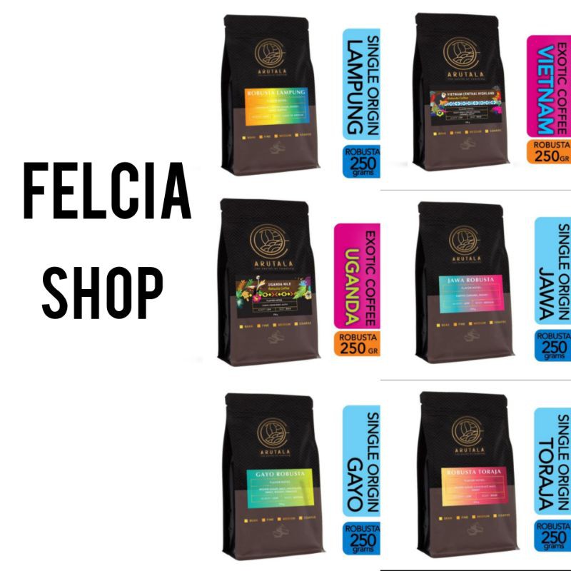 

Kopi Arutala Single Origin 200gr - Giling Halus