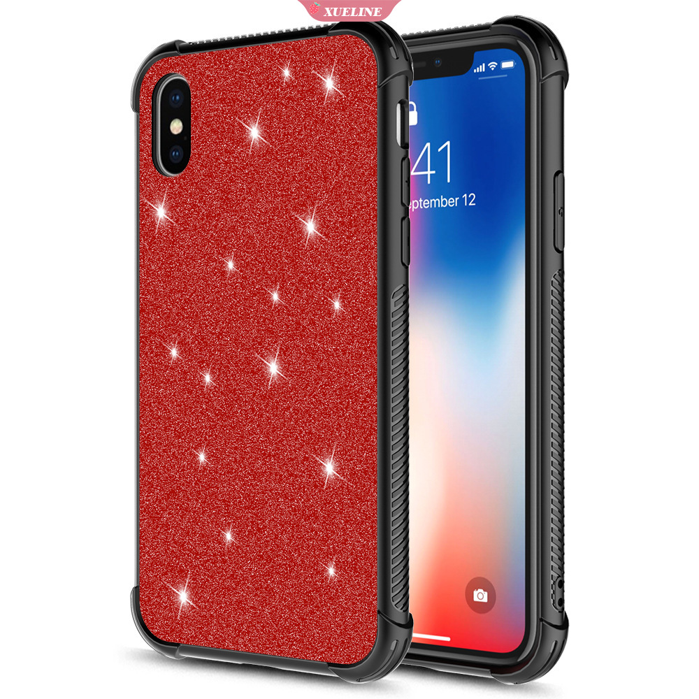 Soft Case Bahan Silikon Motif Bintang Glitter Untuk Samsung Note9 S9 S9 Plus A6 2018 A8 2018