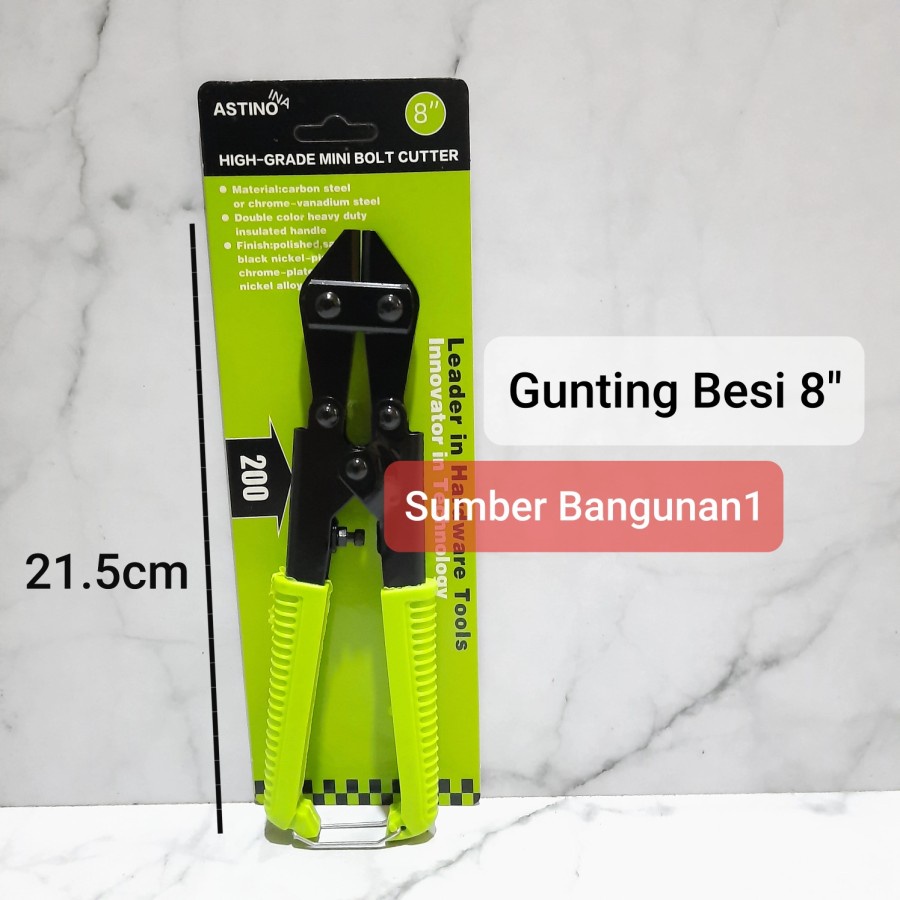 

Gunting besi mini 8" gunting kawat pemotong besi kawat