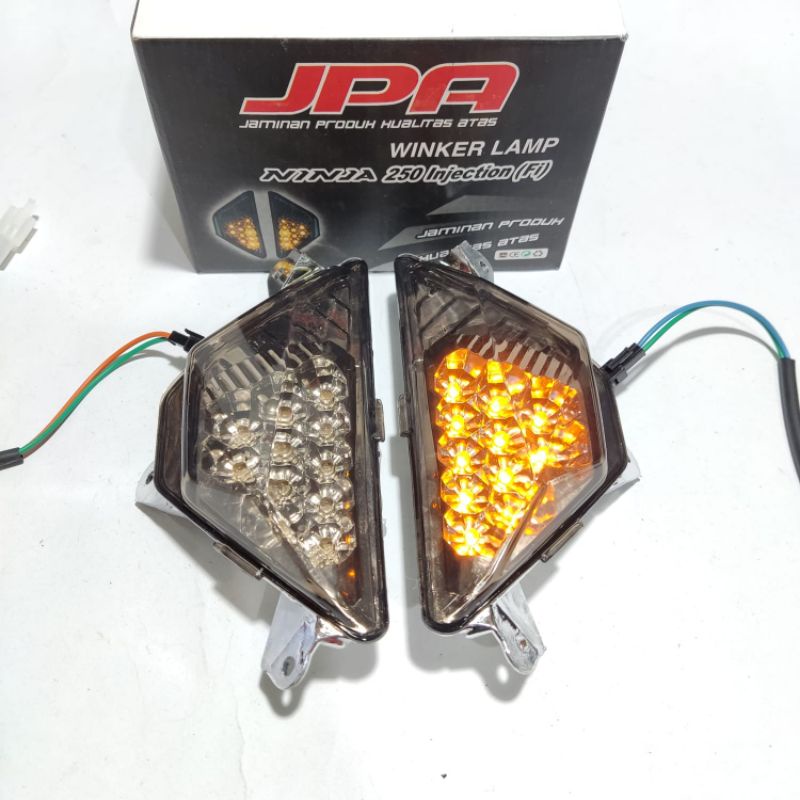 Lampu sein sen reting LED ninja 250 fi JPA