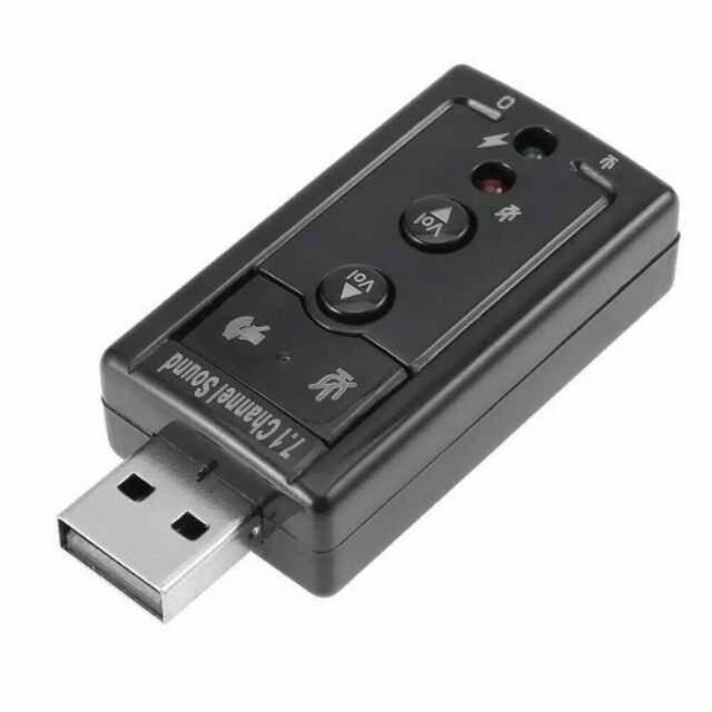 Soundcard 7.1 channel Audio Conventer Usb