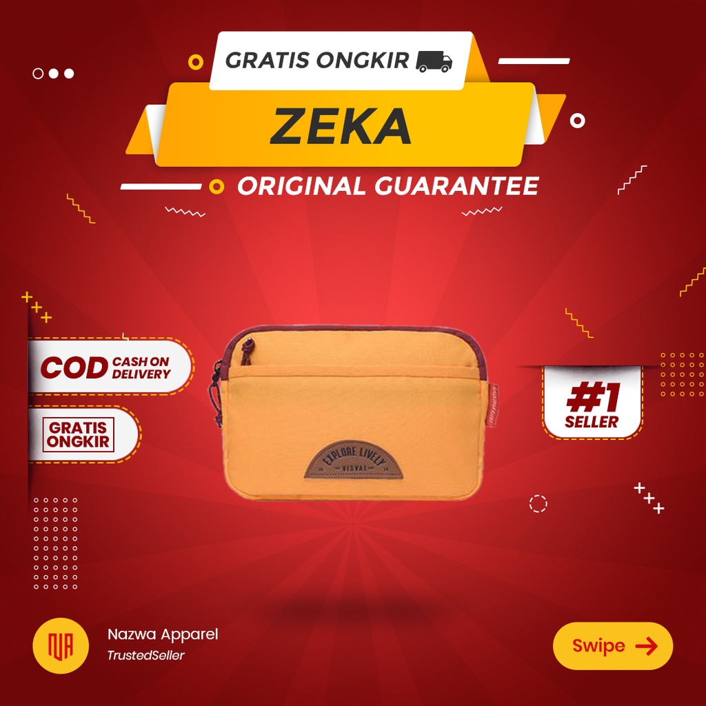 TAS POUCH VISVAL ZEKA YELLOW