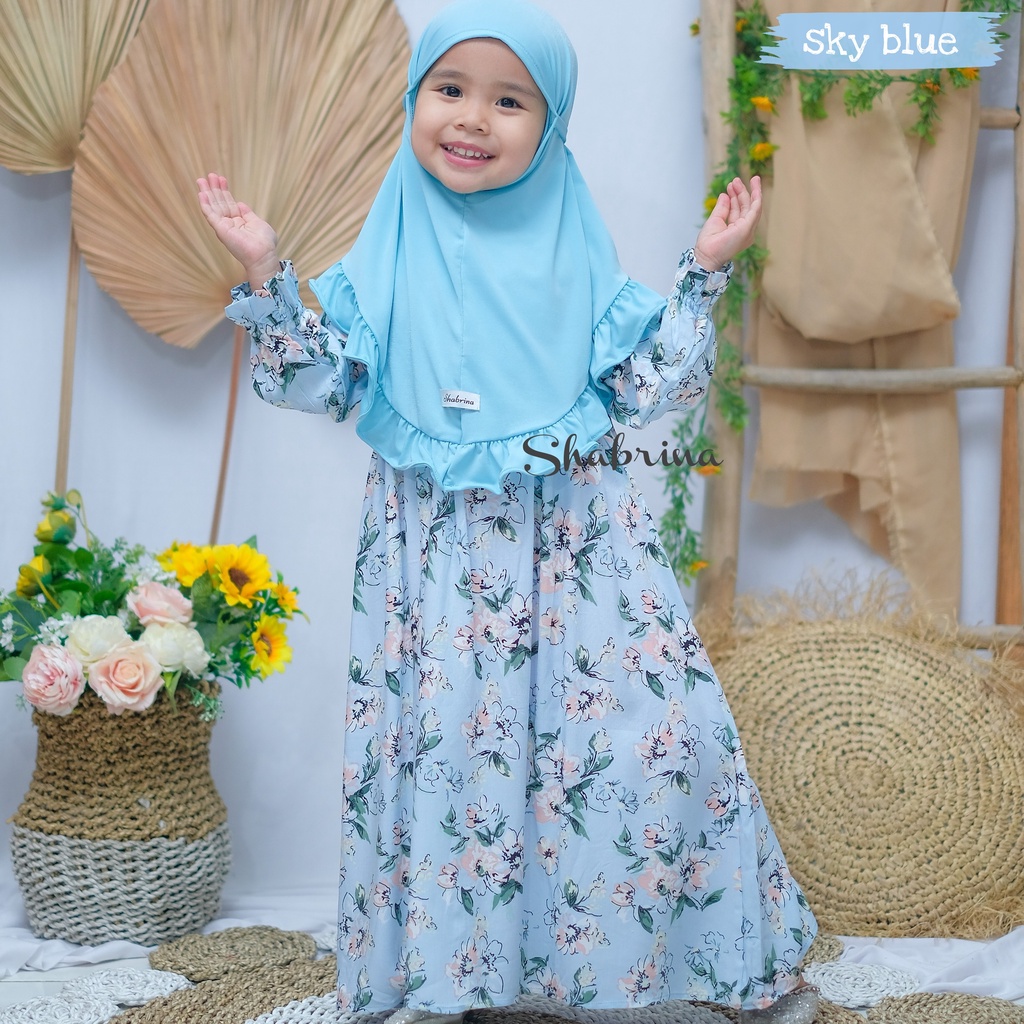 Ciara Dress SET by Shabrina /Gamis anak/Muslimah/syar'i