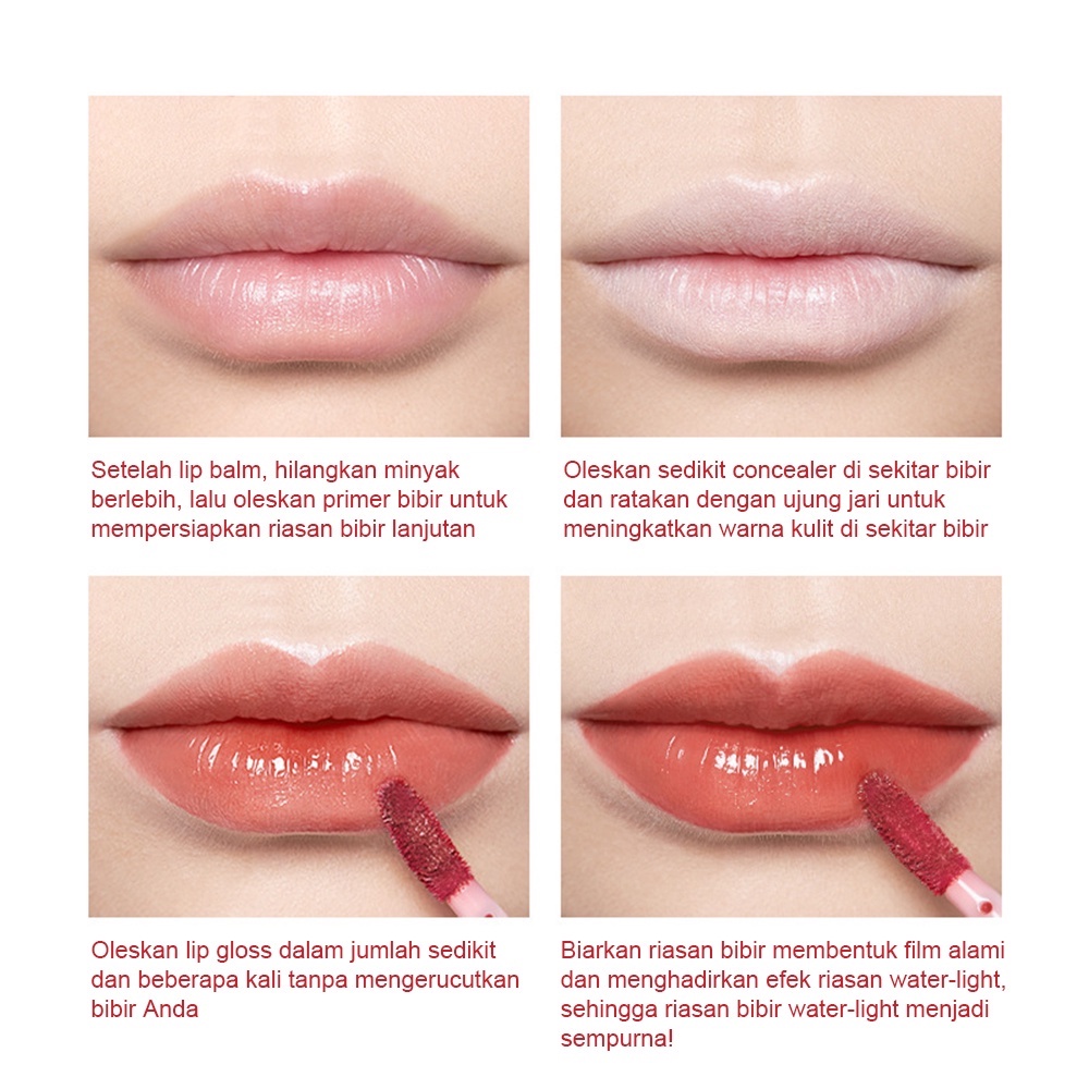 【Free Delivery】YZS-Lip Glossstick Soft Velvet Finish lip gloss hanasui  cushion Matte Soft Velvet Finish Lip Stain | Korean Style Lipstik Bibir |Melembapkan Tahan Lama liptint with Ceramide