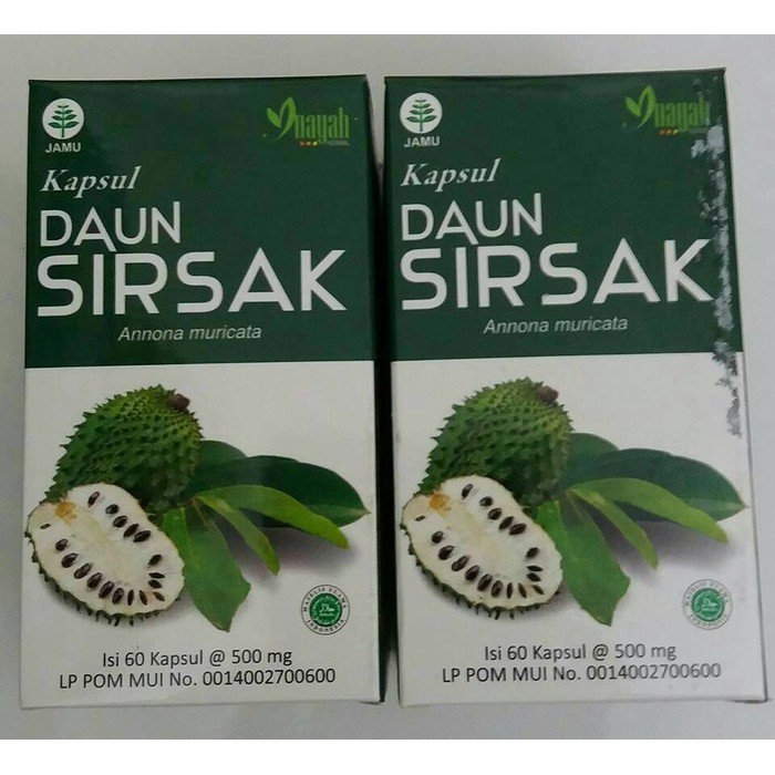 

Kapsul Daun Sirsak INAYAH