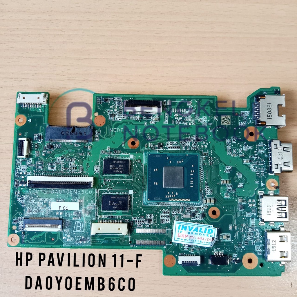 Motherboard HP Pavilion 11-F HP 11-F  DA0Y0EMB6C0 DA0YOEMB6C0 Intel Celeron Dual Core