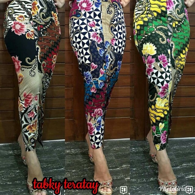 Kamen jadi/ rok batik super stretch tanpa wiron (thapki)