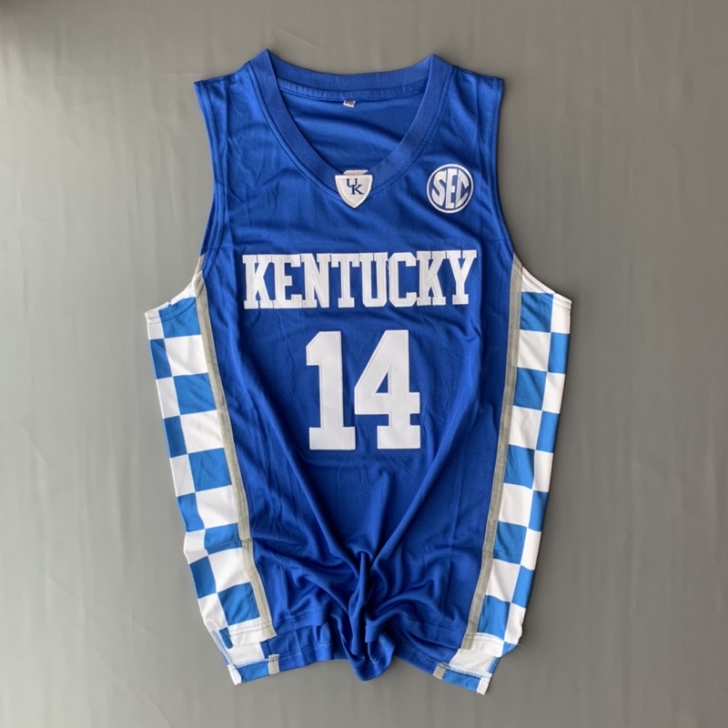 Jersey Swingman NCAA Kentucky #14 Herro (Blue) | Baju Basket
