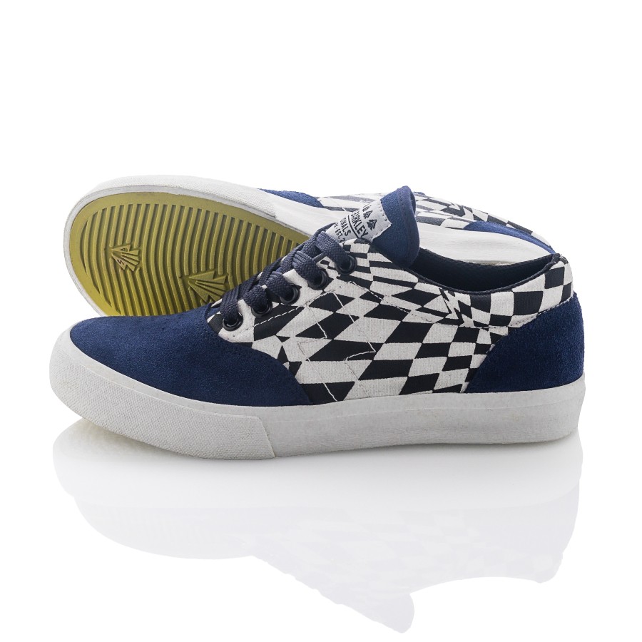 Saint Barkley - Aberdeen Navy Checkered - Sepatu Lokal