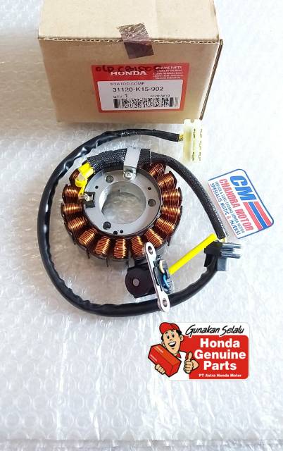 Stator comp  statorcomp cb150R old cb 150 R lama 31120-K15-902 original HONDA AHM