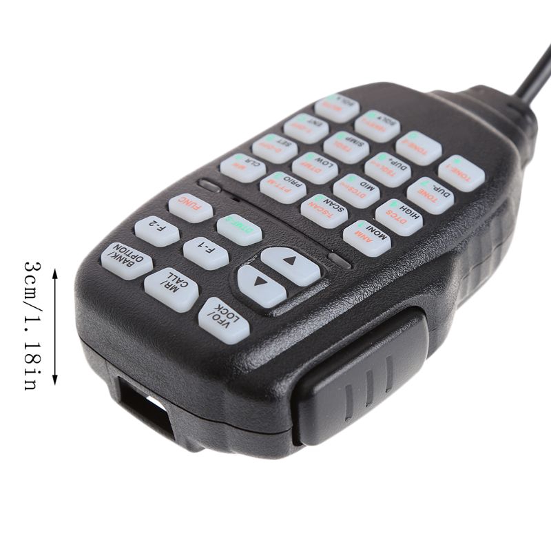 ❀ AUS uv-portable DTMF Modular Mikrofon 8 Pin Remote Speaker PTT hm-133v untuk ICOM