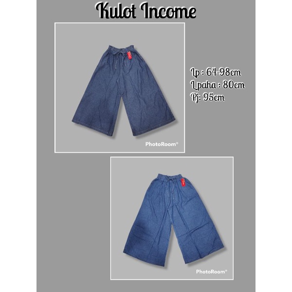 Celana Kulot Income