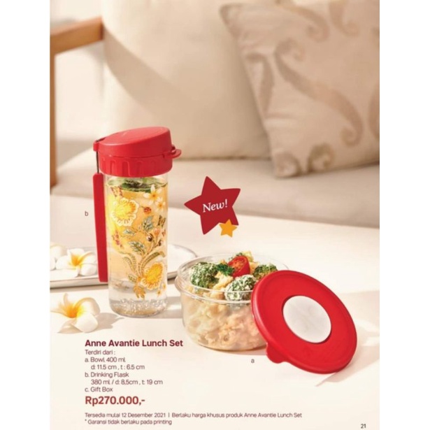Anne Avantie Lunch Set