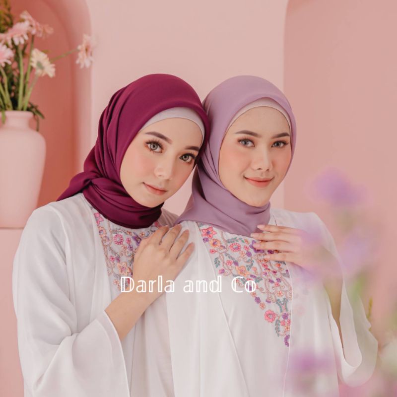 Bella square premium 60 warna part 1 || Hijab segiempat