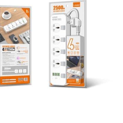 ♧ Stop Kontak Universal LDNIO SC4408 ◌