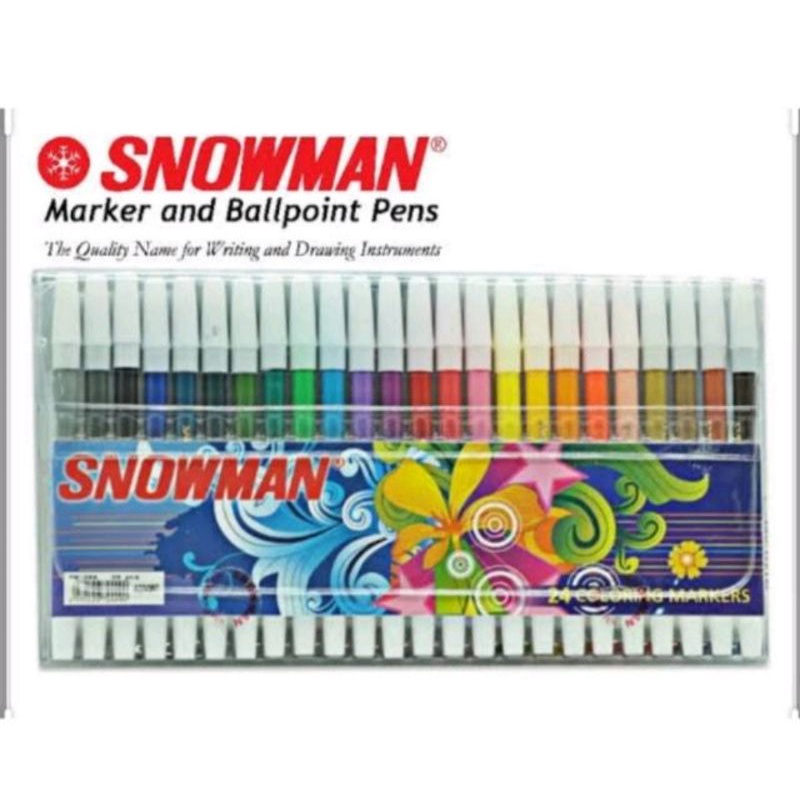 

Spidol snowman 24 warna
