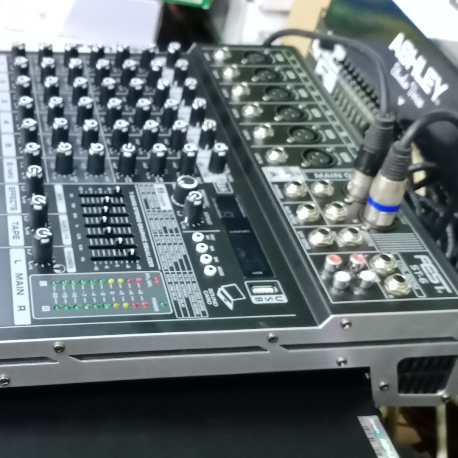 Mixer audio FEST ST-6 FEST ST 6 FEST ST6 Original 6 channel