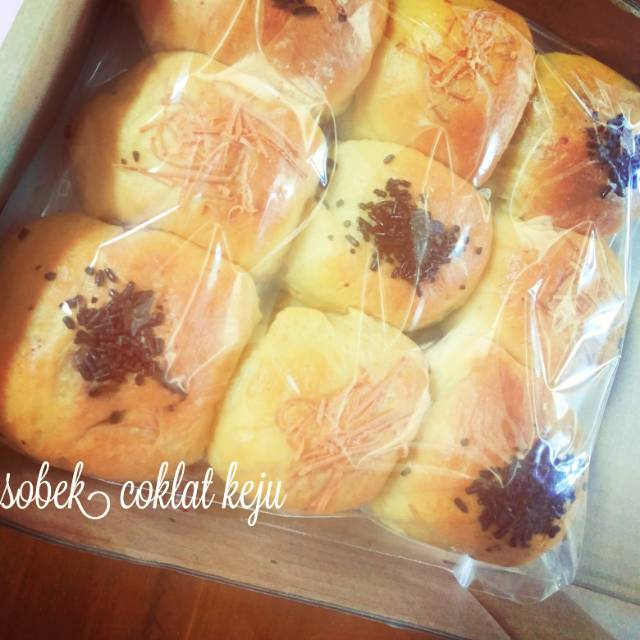 

Roti Sobek coklat keju
