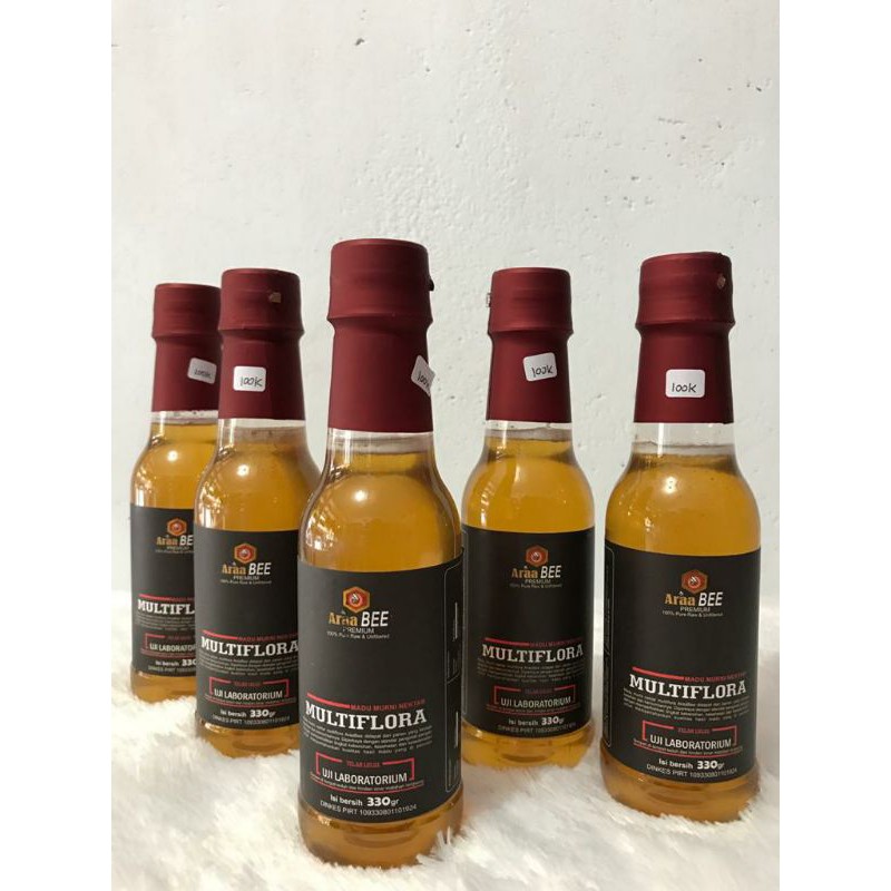 

Madu Murni Nektar *MULTIFLORA* 330gr (Warna Coklat)