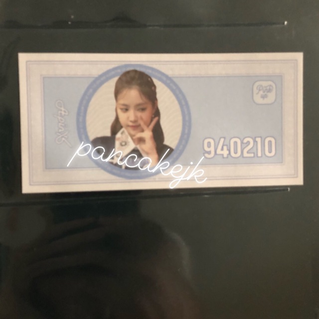 [ READY‼️] Apink Pink Up Naeun Money Strip Photocard