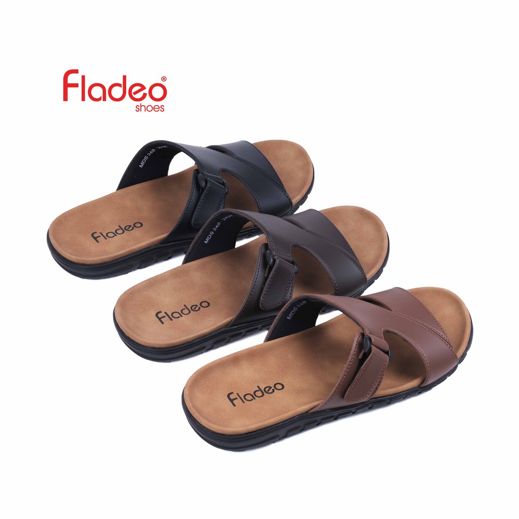 Fladeo G20/MDS248-2KR/Sandal For Mens [ Slip On ] / Ramayana Jatinegara / Original Fladeo