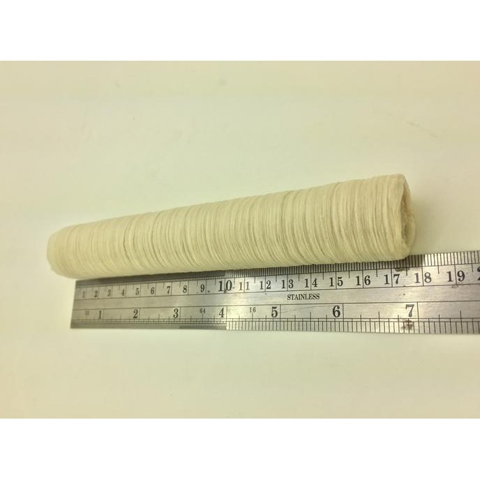 

ENAK Casing Sosis/Kulit Sosis Kolagen Panjang 12.2m Diameter 23mm HALAL TERLEZAT