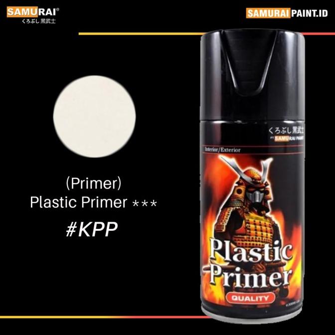 (PRIMER) KPP Plastik Primer - SAMURAI PAINT Cat semprot/Pilox/Aerosol