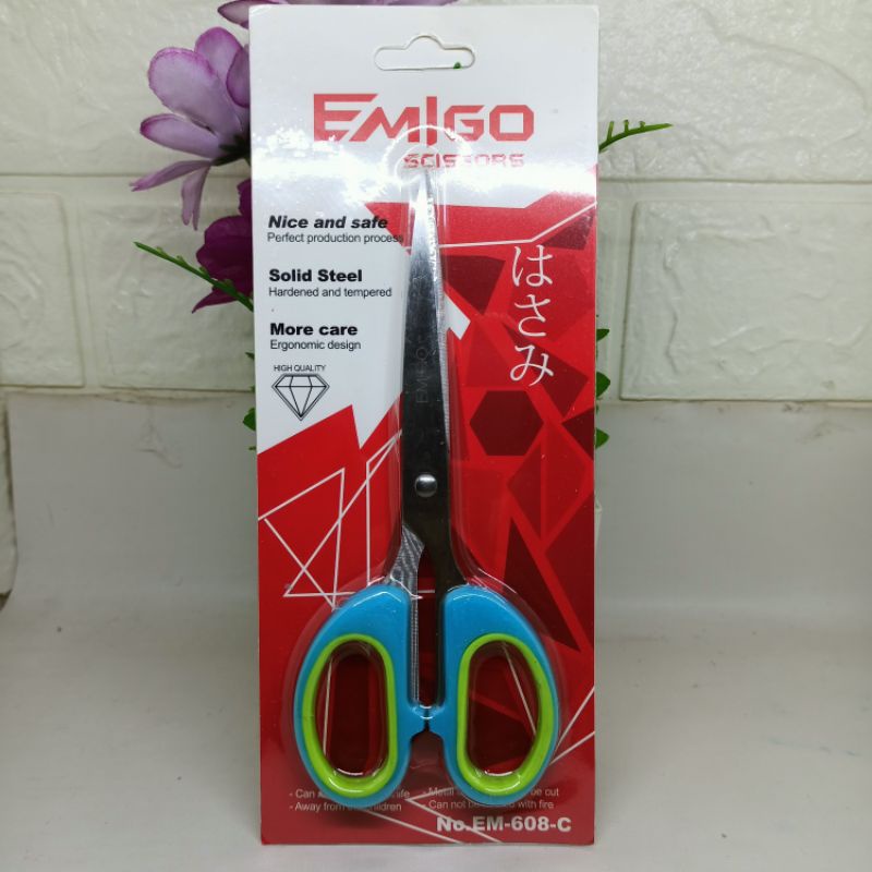 Gunting  Emigo Warna No_em-808-c Besar