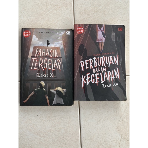 novel Dark Series 1 & 2 by lexie xu (bekas)