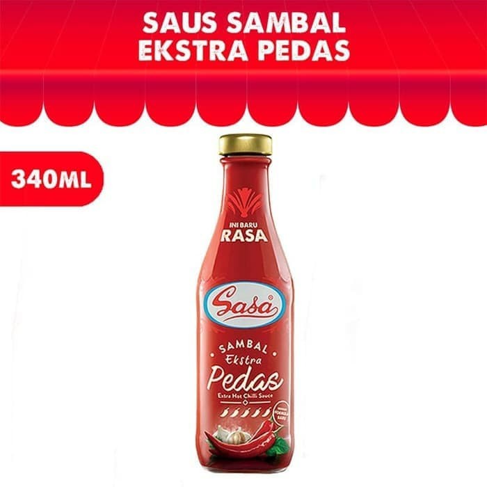 

SASA Saus Sambal Extra Pedas 340Ml