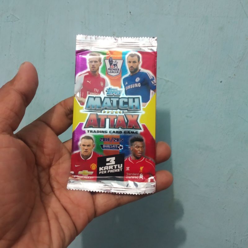 trading card game topps match attax premier league 2014/2015