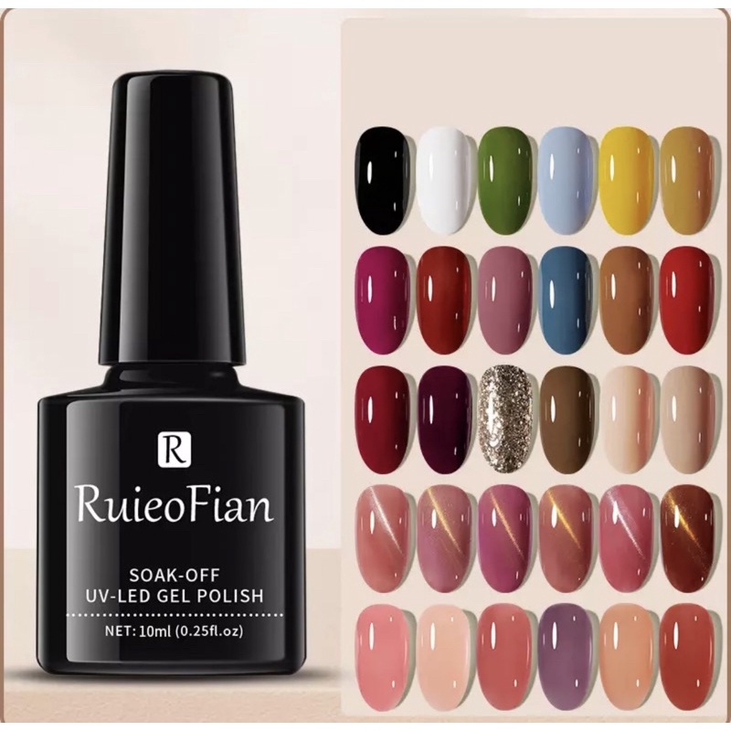 Ruieo Fian - Jillradia Kutek Gel Nail Gel Polish 10 ml (51-100)