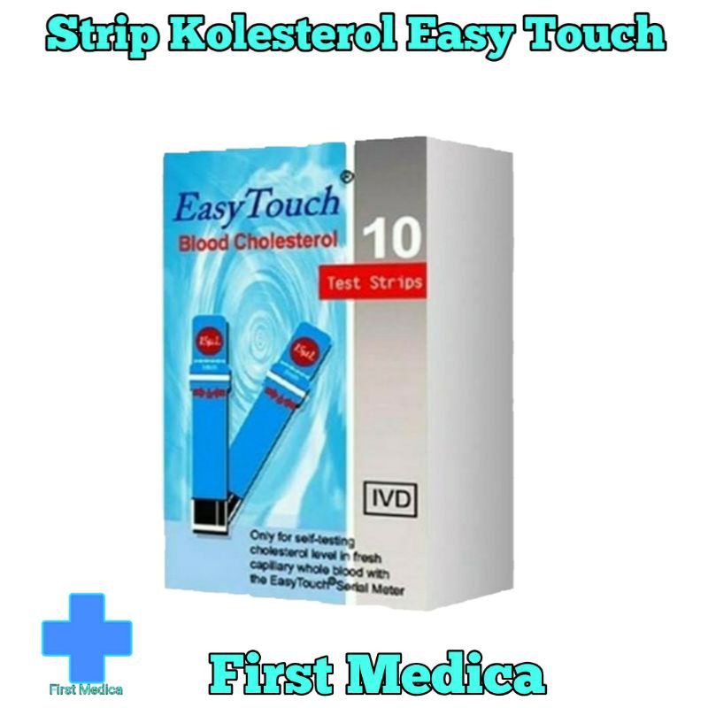 Strip Kolesterol Easy Touch / Refill Strip Easy Touch Kolesterol Murah