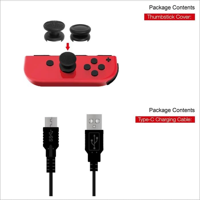 Nintendo Switch Dobe Protective Pack For N-Switch TNS-18110