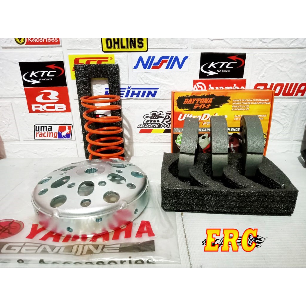 PAKET UPGRADE CVT MANGKOK + KAMPAS GANDA + PER CVT NMAX/AEROX/LEXI ORIGINAL