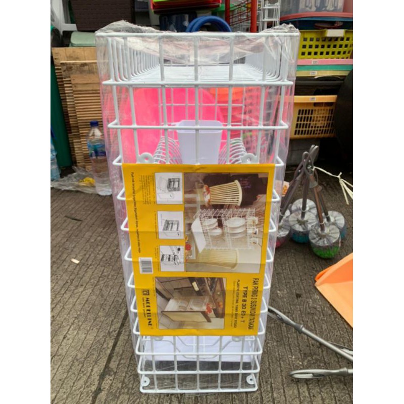 Modelline Rak Piring Susun 3 ( B 30 ED + Tray )