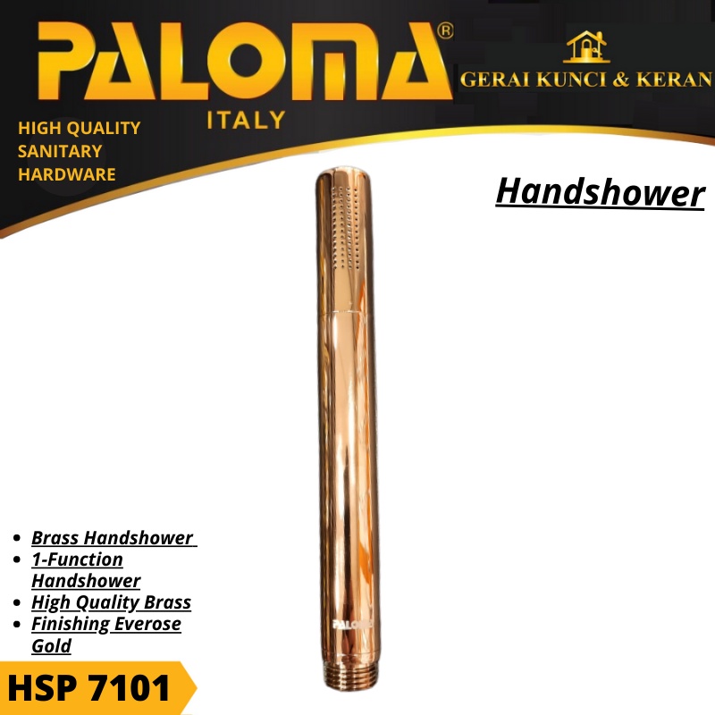 PALOMA HSP 7101 Hand Shower Mandi Handshower Head Kepala Sower Brass