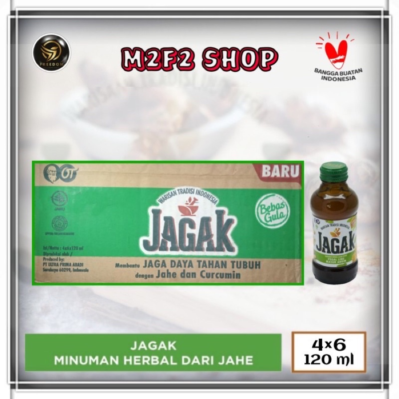 

Jagak Minuman Kesehatan Herbal Alami - 120 ml (Kemasan Karton)