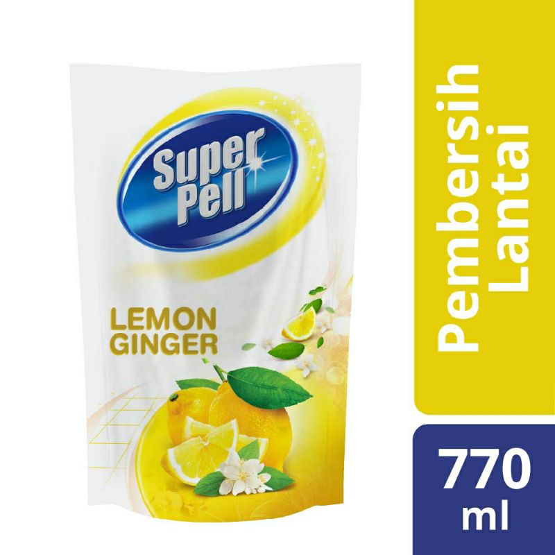 SuperPell Pel Lantai Lemon Ginger 770ml
