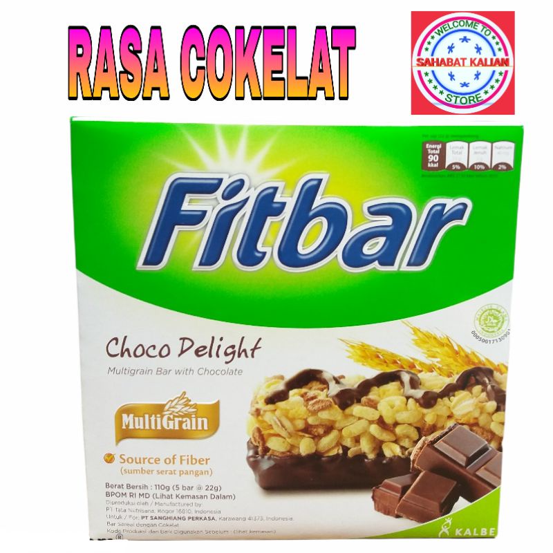 FITBAR COKLAT 20gr 2 BOX ISI 10 PCS